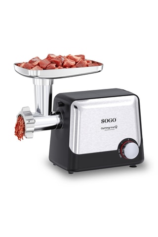 Picadora de carne de acero inoxidable - 1600 W