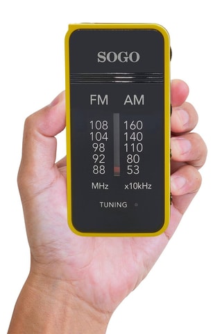 Radio de bolsillo - Amarillo
