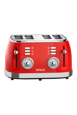 Tostadora - 1500 W - 4 ranuras
