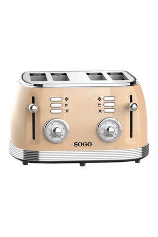 Tostadora - 1500 W - 4 ranuras