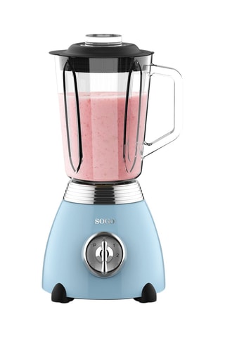 Batidora de vaso Retro - Azul ­- 500 W - 1,5 l