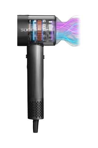 Secador iónico de alta velocidad - Negro - 230 V
