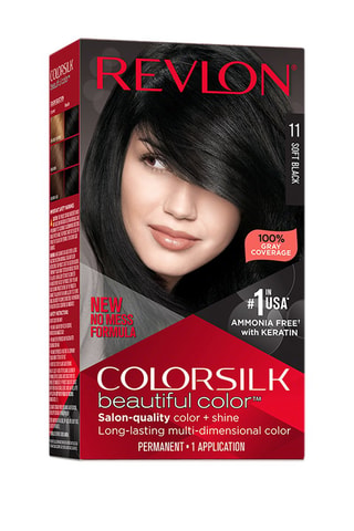Coloration permanente Colorsilk Beautiful Color - N°11 Noir fondant - 130 ml