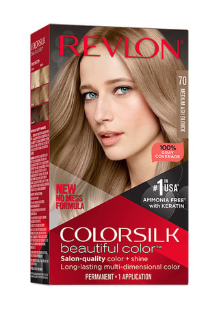 Coloration permanente Colorsilk Beautiful Color - N°70 Blond cendré moyen - 130 ml