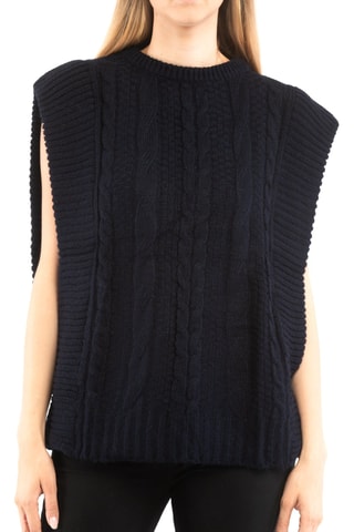 Pull sans manches - Bleu