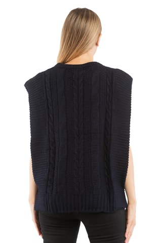 Pull sans manches - Bleu