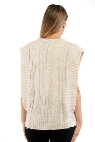 Pull sans manches - Noir