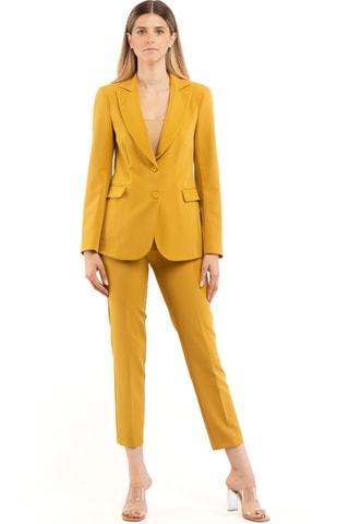 Ensemble tailleur - Moutarde