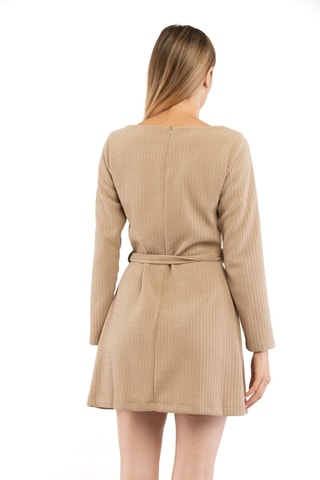 Robe courte - Marron