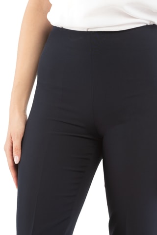 Pantalon taille haute - Bleu