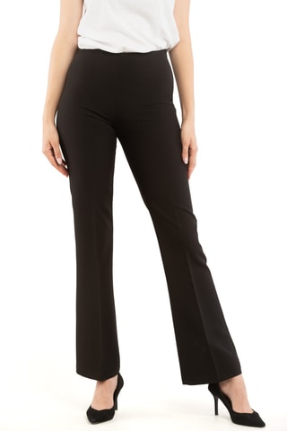 Pantalon taille haute - Noir