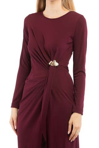 Robe midi - Bordeaux