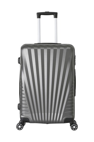 Set de 3 valises Elegance (S/M/L) - 55/65/75 cm - Gris