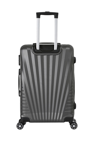 Set de 3 valises Elegance (S/M/L) - 55/65/75 cm - Gris