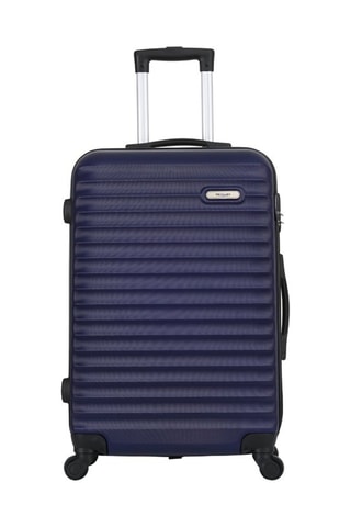 Valise semaine Classiq (M) - 65 cm - Noir, bleu et argenté