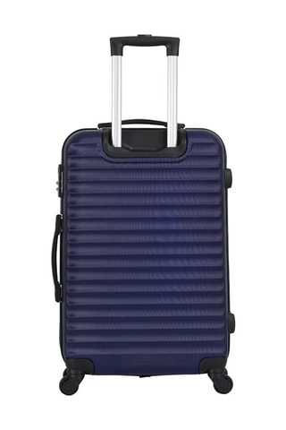 Set de 3 valises Classiq (S/M/L) - 55/65/75 cm - Noir, bleu et argenté