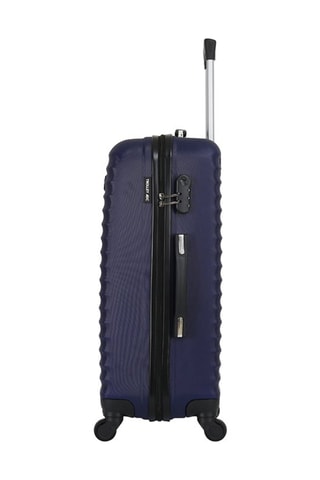 Set de 3 valises Classiq (S/M/L) - 55/65/75 cm - Noir, bleu et argenté