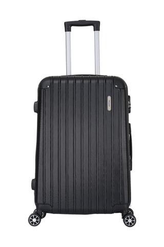 Set de 3 valises Corner (S/M/L) - 55/65/75 cm - Noir