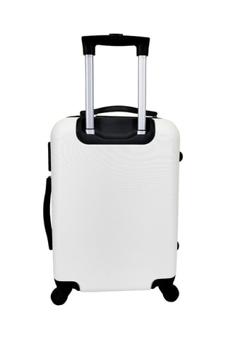 Valise semaine Butterfly (M) - 65 cm - Blanc