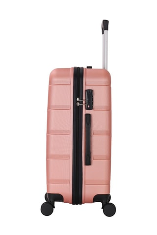 Set de 3 valises - 55/66/75 cm - Rose