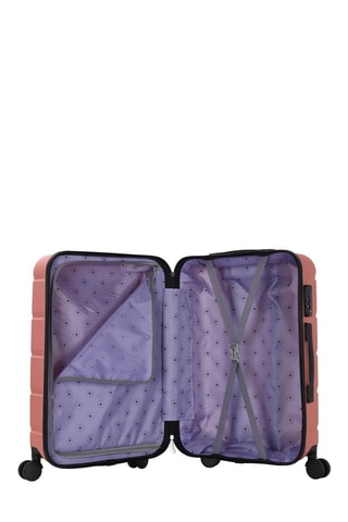 Set de 3 valises - 55/66/75 cm - Rose