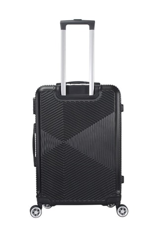 Valise semaine Luton (M) - 65 cm - Argenté et noir