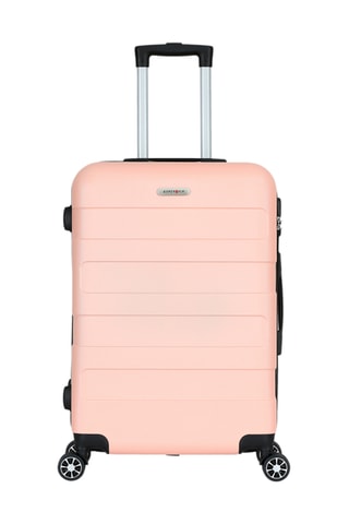 Set de 3 valises Tropic (S/M/L) - 55/65/75 cm - Rose