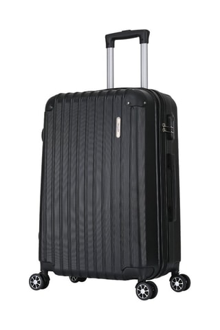 Valise grand volume Corner (L) - 75 cm - Noir