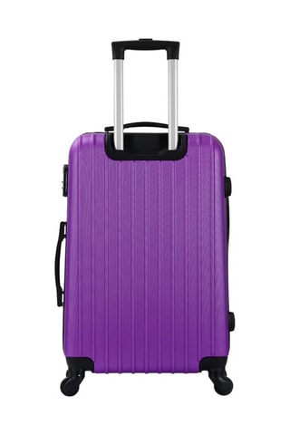 Valise grand volume Corner (L) - 75 cm - Violet