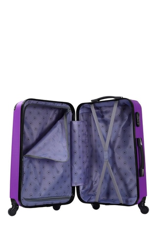 Valise grand volume Corner (L) - 75 cm - Violet