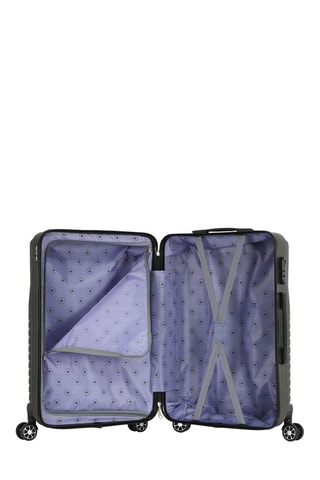 Valise grand volume Elegance (L) - 75 cm - Gris