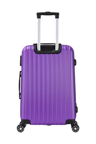 Set de 3 valises Corner (S/M/L) - 55/65/75 cm - Violet