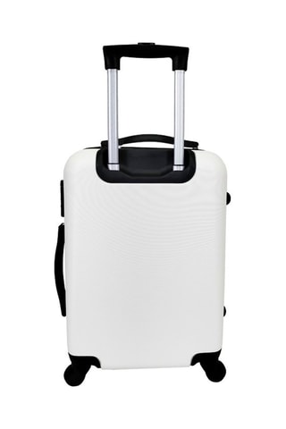 Valise grand volume Butterfly (L) - 75 cm - Blanc