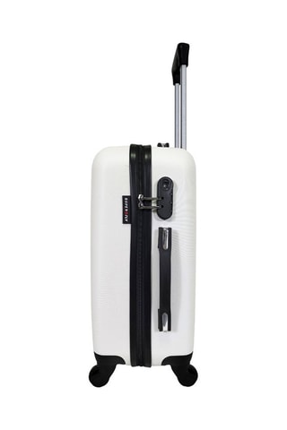 Valise grand volume Butterfly (L) - 75 cm - Blanc
