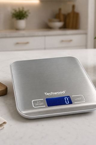 Balance de cuisine digitale en acier inoxydable - 5 kg