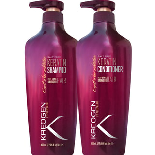 Shampoing & après-shampoing nourrissants - Kératine - Cheveux secs et abîmés