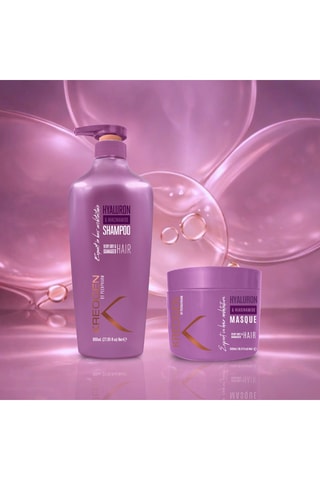 Coffret shampoing et masque réparation à l'acide hyaluronique - Cheveux très secs et abîl’acimés - 2 produits