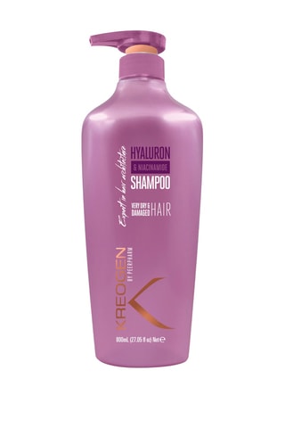 Shampoing réparation profonde à l’acide hyaluronique & niacinamide B3 - Cheveux très secs et abîmés - 800 ml