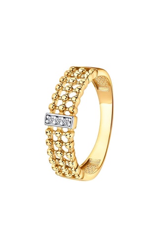 Anello - Argento laminato oro giallo