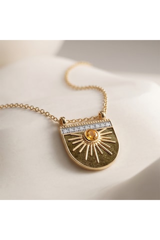Collana Sole - Laminato oro giallo