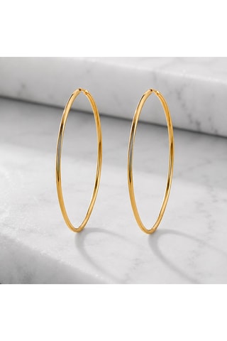 Boucles d'oreilles - Laiton doré