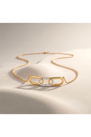Collana Insieme - Argento laminato oro giallo