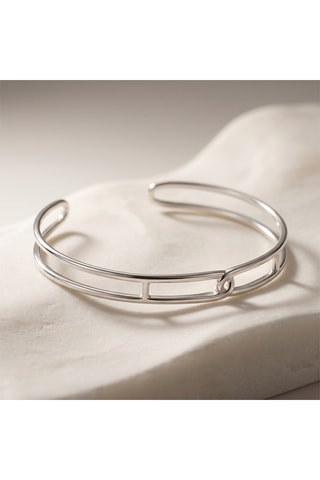 Bracciale bangle Chloe - Argento