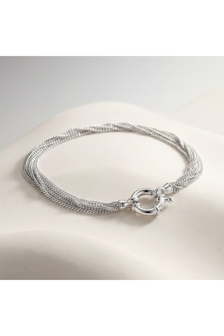 Bracciale Maglia - Argento