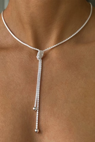 Collana - Bronzo argentato