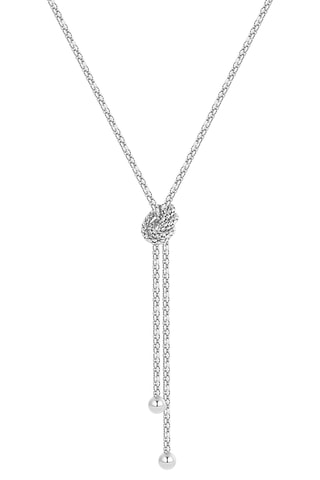 Collana - Bronzo argentato