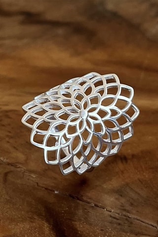 Bague - Bronze argenté