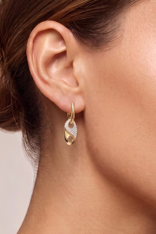 Boucles d'oreilles - Plaqué or jaune