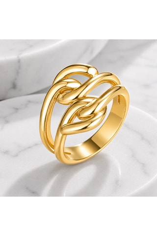 Bague - Plaqué or jaune