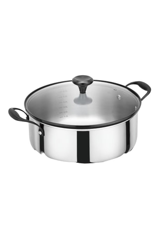 Faitout en acier inoxydable - 24 cm - 5 l
